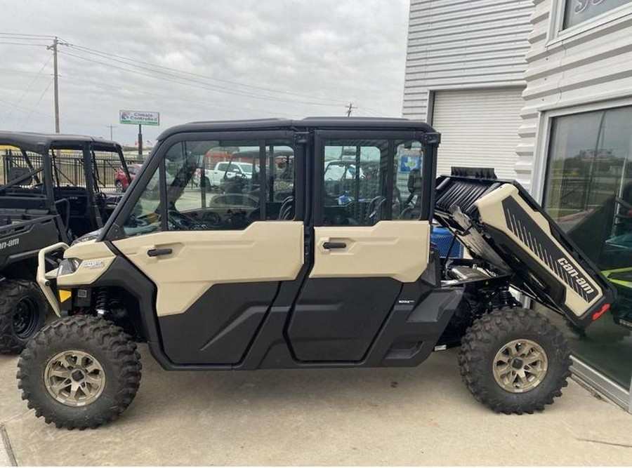 2024 Can-Am® Defender MAX Limited HD10 Desert Tan & Timeless Black