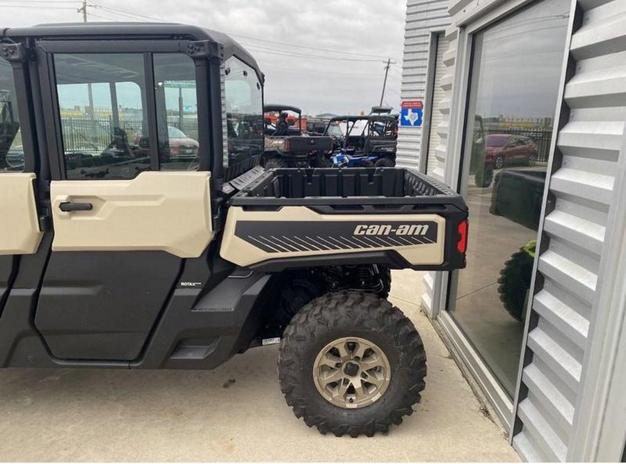 2024 Can-Am® Defender MAX Limited HD10 Desert Tan & Timeless Black