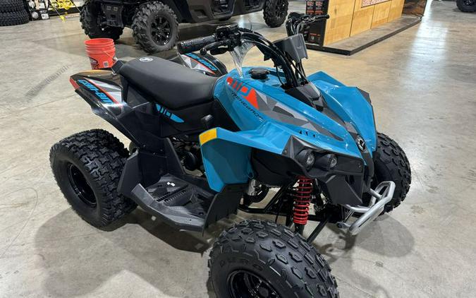 New 2024 Can-Am Renegade 110 EFI Youth ATV Ages 10+