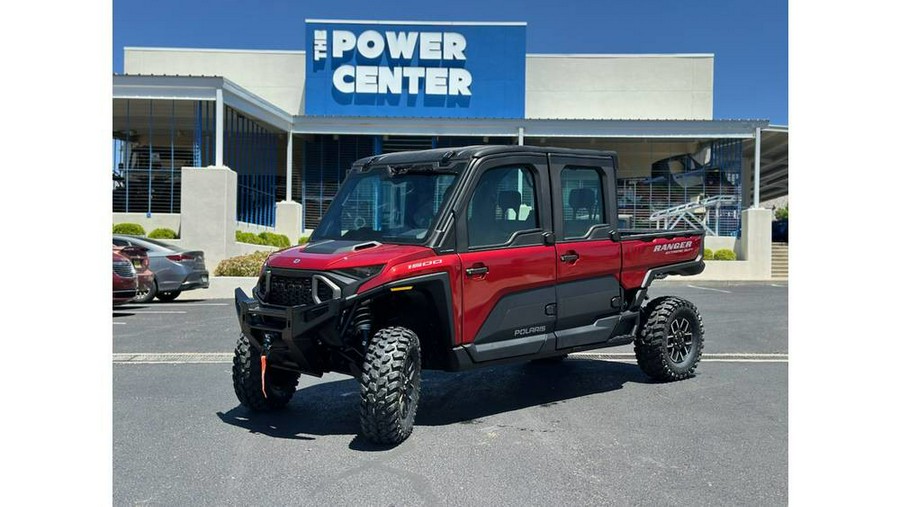 2024 Polaris Industries RANGER CREW XD 1500 NORTHSTAR PREM SUNSET RED