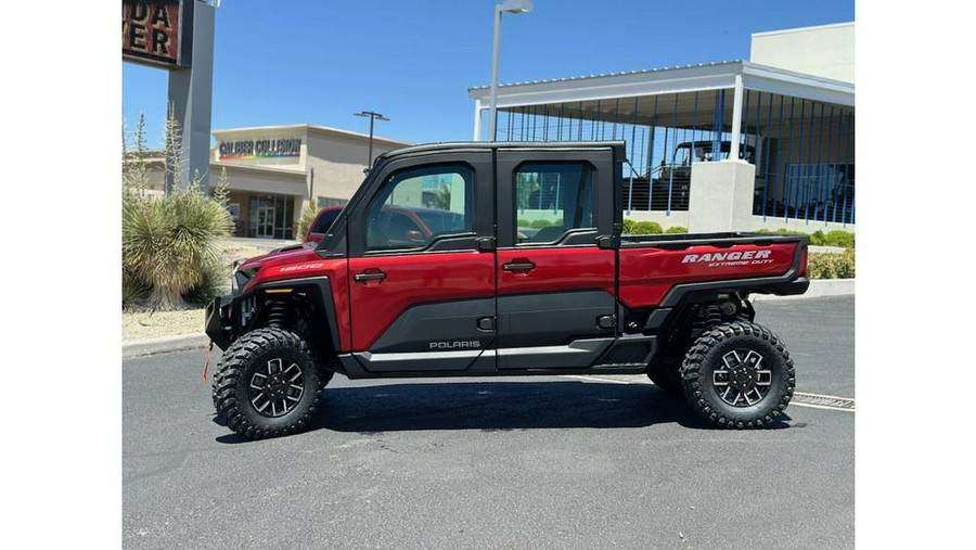 2024 Polaris Industries RANGER CREW XD 1500 NORTHSTAR PREM SUNSET RED