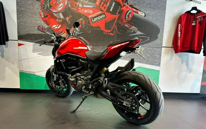 2022 Ducati Monster + Ducati Red