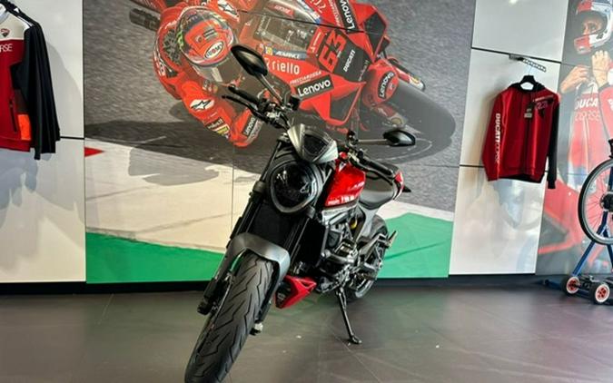 2022 Ducati Monster + Ducati Red