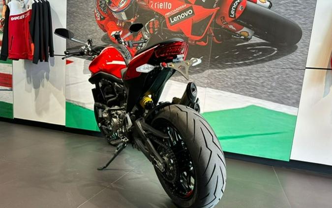 2022 Ducati Monster + Ducati Red