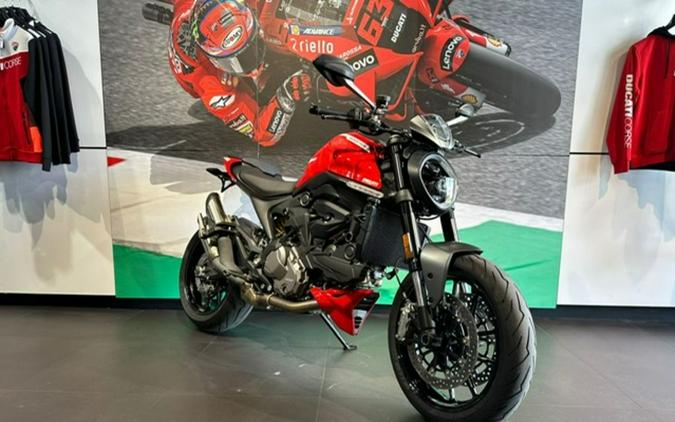 2022 Ducati Monster + Ducati Red