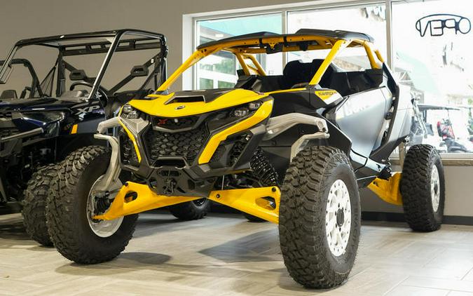 2024 Can-Am® Maverick R X RS Carbon Black & Neo Yellow