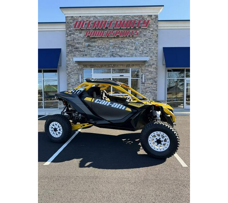 2024 Can-Am® Maverick R X RS Carbon Black & Neo Yellow