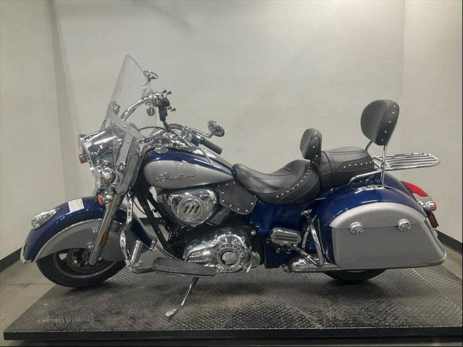 2017 Indian Motorcycle® Springfield™ Blue Sapphire Over Star Silver