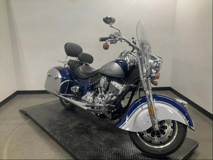 2017 Indian Motorcycle® Springfield™ Blue Sapphire Over Star Silver