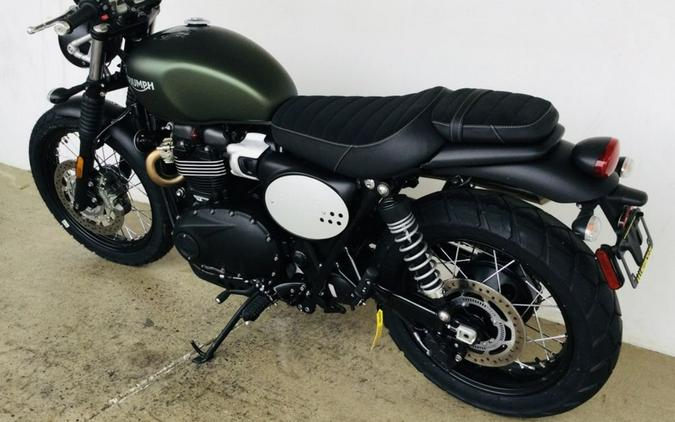 2024 Triumph Scrambler 900 Matte Khaki Green