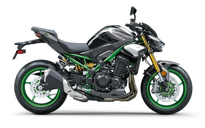 2025 Kawasaki Z900 ABS Galaxy Silver/Metallic Spark Black