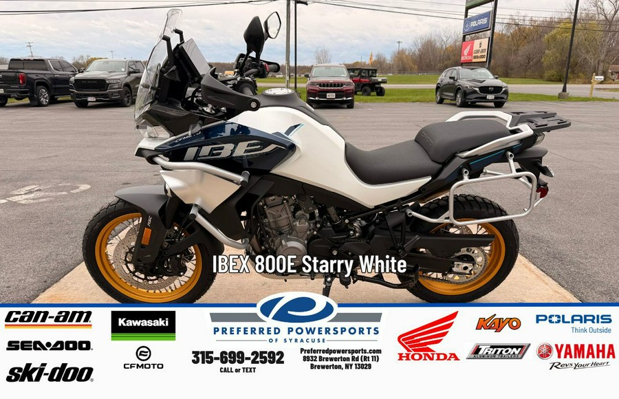 2026 CFMOTO IBEX 800E Starry White