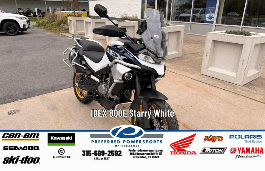 2026 CFMOTO IBEX 800E Starry White