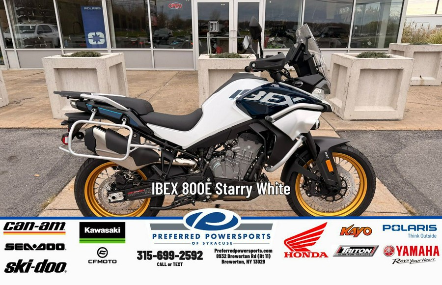 2026 CFMOTO IBEX 800E Starry White