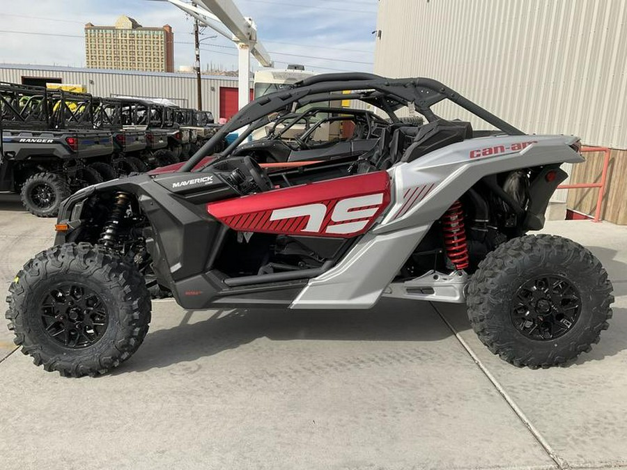 2024 Can-Am® Maverick X3 RS Turbo Fiery Red & Hyper Silver