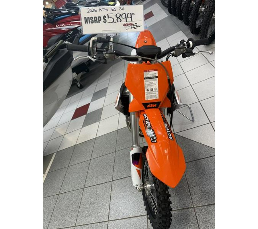 2026 KTM 65 SX