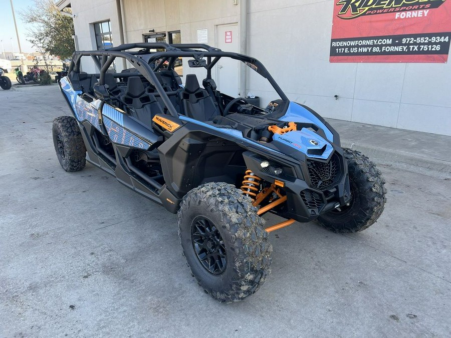 2026 Can-Am® Maverick X3 MAX DS Turbo RR Scandi Blue & Orange Crush