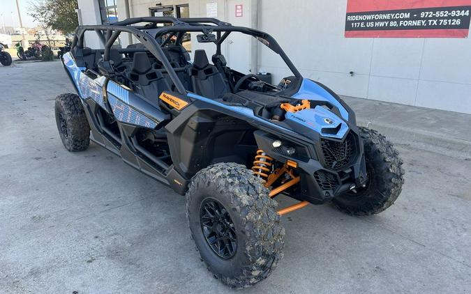 2026 Can-Am® Maverick X3 MAX DS Turbo RR Scandi Blue & Orange Crush