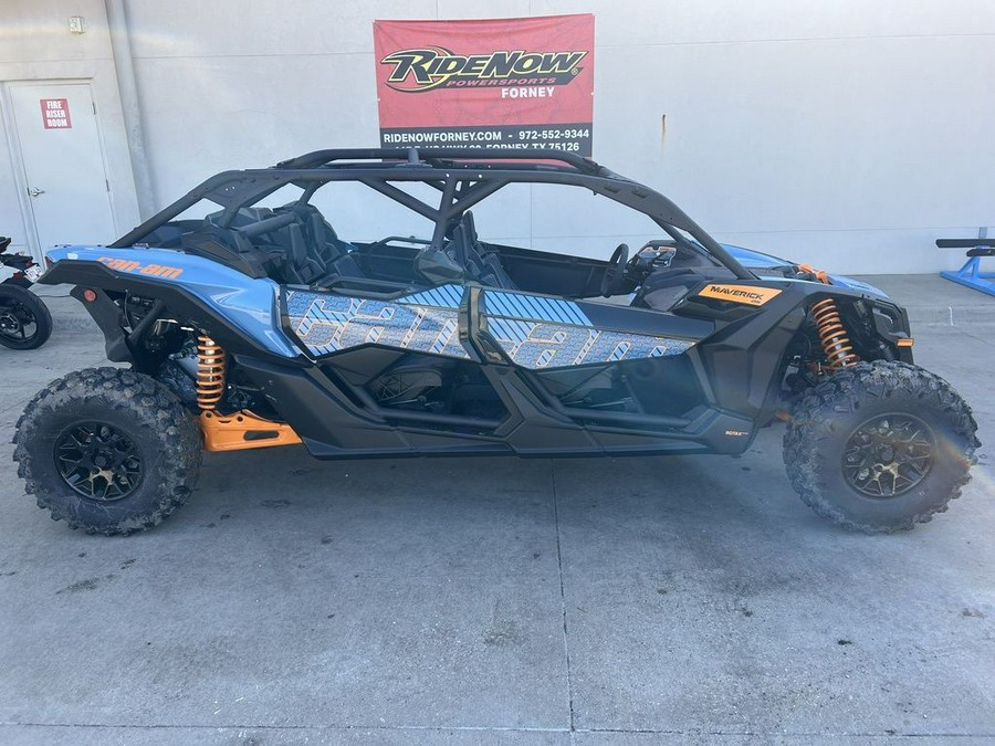 2026 Can-Am® Maverick X3 MAX DS Turbo RR Scandi Blue & Orange Crush