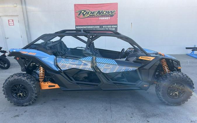 2026 Can-Am® Maverick X3 MAX DS Turbo RR Scandi Blue & Orange Crush