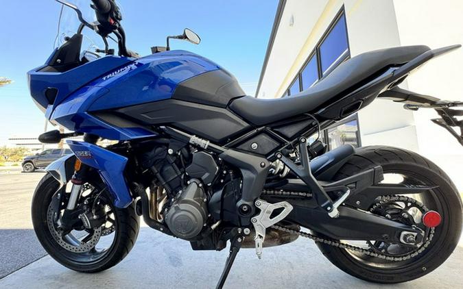 2022 Triumph Tiger Sport 660 Lucerne BlueSapphire Black