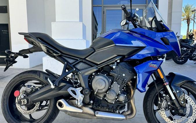 2022 Triumph Tiger Sport 660 Lucerne BlueSapphire Black