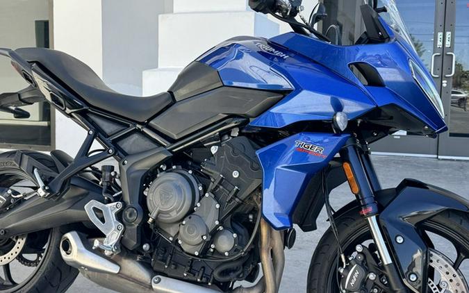 2022 Triumph Tiger Sport 660 Lucerne BlueSapphire Black