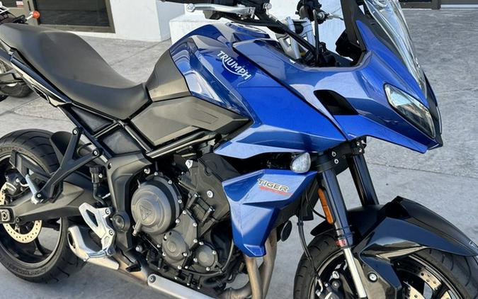 2022 Triumph Tiger Sport 660 Lucerne BlueSapphire Black