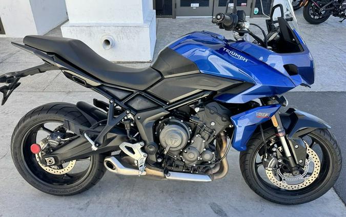 2022 Triumph Tiger Sport 660 Lucerne BlueSapphire Black