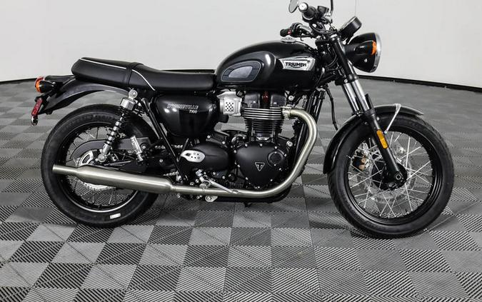 2024 Triumph Bonneville T100 Jet Black