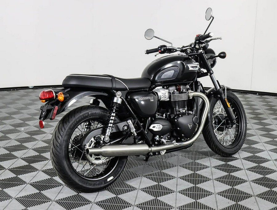 2024 Triumph Bonneville T100 Jet Black