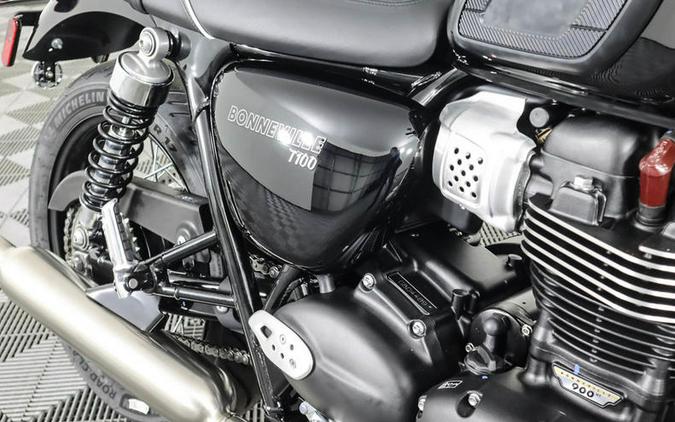 2024 Triumph Bonneville T100 Jet Black