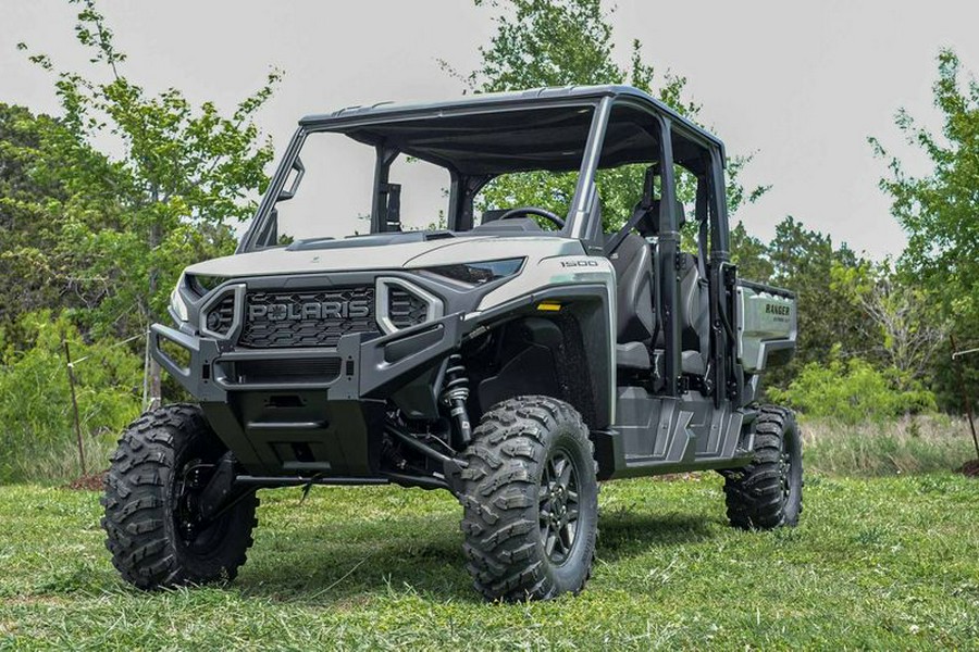 New 2024 POLARIS RANGER CREW XD 1500 PREMIUM TURBO SILVER