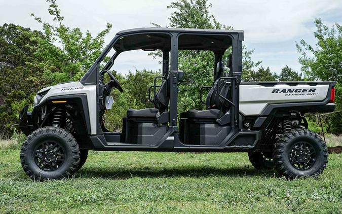 New 2024 POLARIS RANGER CREW XD 1500 PREMIUM TURBO SILVER