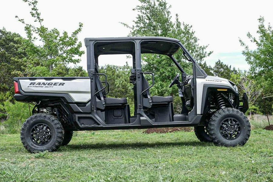 New 2024 POLARIS RANGER CREW XD 1500 PREMIUM TURBO SILVER