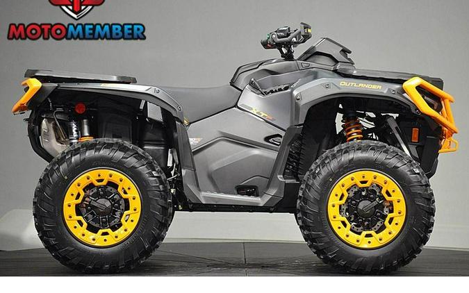 2026 Can-Am Outlander XT-P 1000R Mineral Grey & Orange Crush