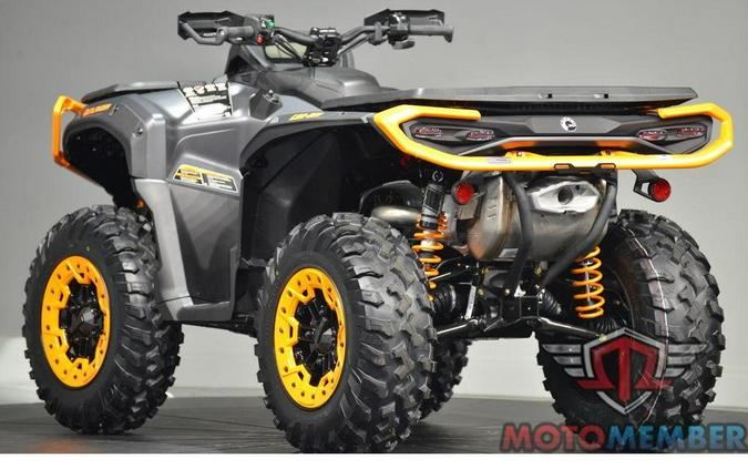2026 Can-Am Outlander XT-P 1000R Mineral Grey & Orange Crush