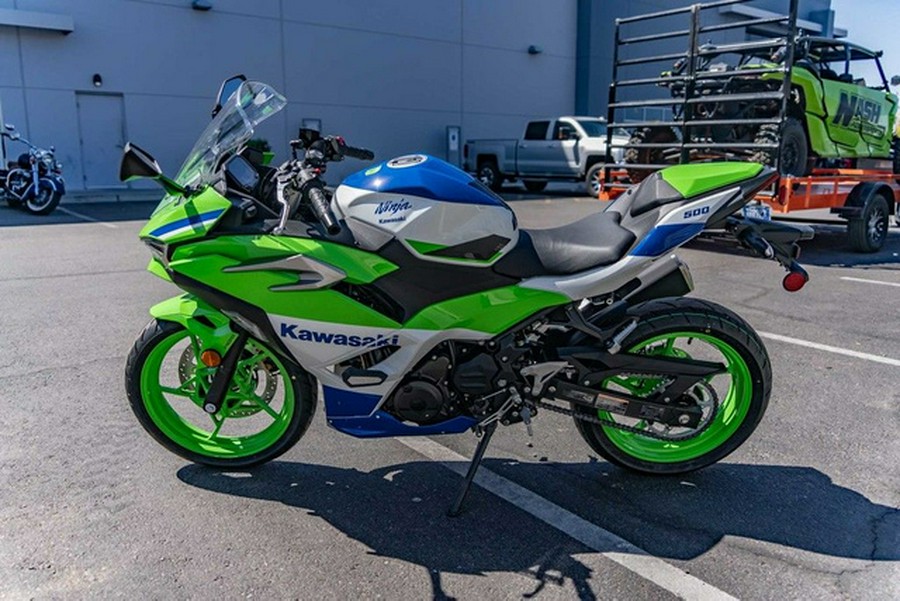 2024 Kawasaki Ninja 500 SE 40th Anniversary Edition ABS
