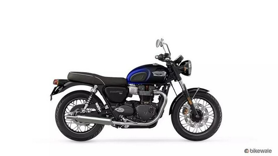 2024 Triumph Bonneville T100 Sapphire Blue/Silver Blue