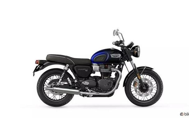 2024 Triumph Bonneville T100 Sapphire Blue/Silver Blue