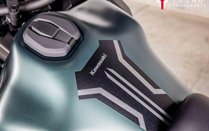 2025 Kawasaki KLR650 Metallic Matte Old School Green