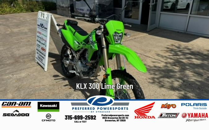 2026 Kawasaki KLX 300 Lime Green