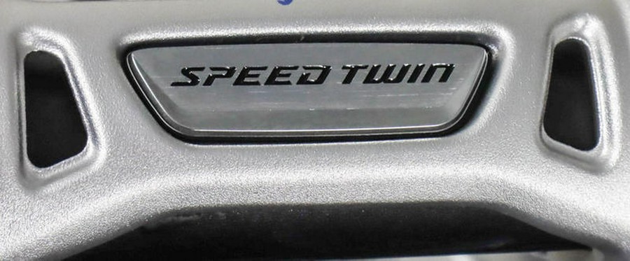 2024 Triumph Speed Twin 1200 Matte Ironstone/Matte Storm Grey