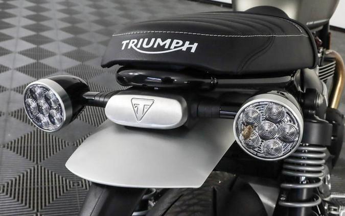 2024 Triumph Speed Twin 1200 Matte Ironstone/Matte Storm Grey