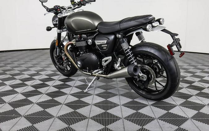 2024 Triumph Speed Twin 1200 Matte Ironstone/Matte Storm Grey