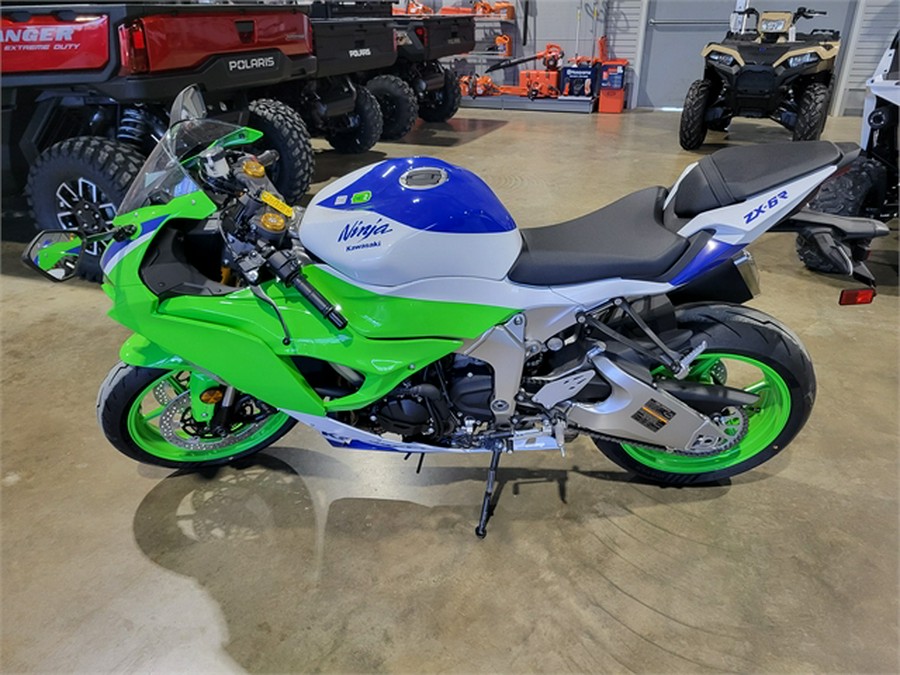 2024 Kawasaki Ninja ZX-6R 40th Anniversary Edition ABS