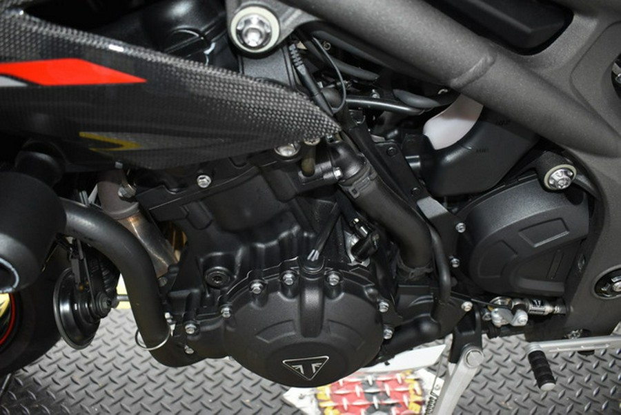 2019 Triumph Speed Triple RS Crystal White Metallic