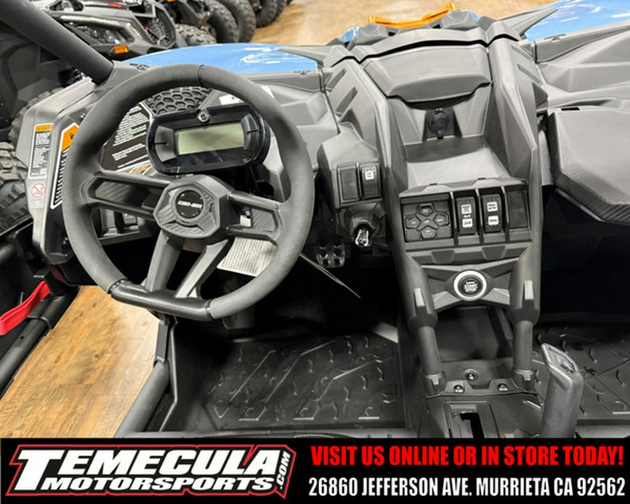 2026 Can-Am Maverick X3 MAX DS Turbo Scandi Blue & Orange Crus