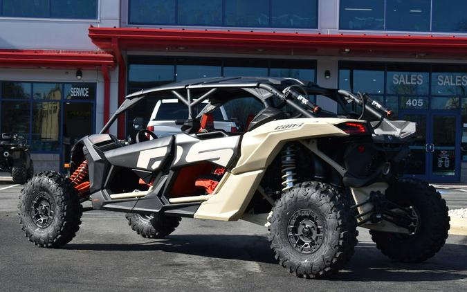 2023 Can-Am® Maverick X3 MAX X rs Turbo RR Desert Tan / Carbon Black / Magma Red