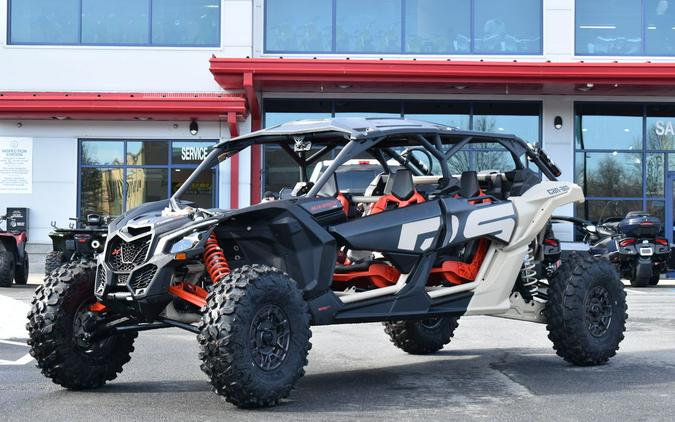 2023 Can-Am® Maverick X3 MAX X rs Turbo RR Desert Tan / Carbon Black / Magma Red